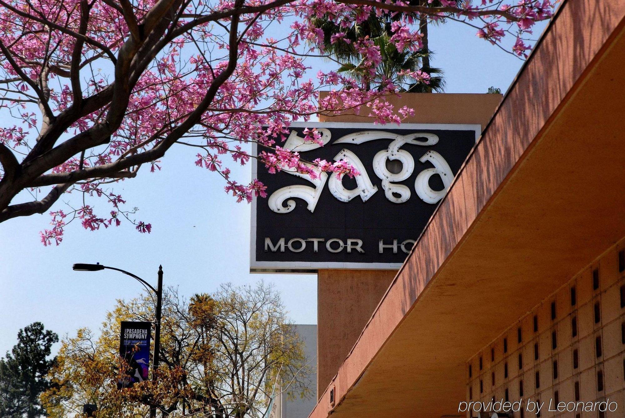 Saga Motor Hotel Pasadena Exterior photo