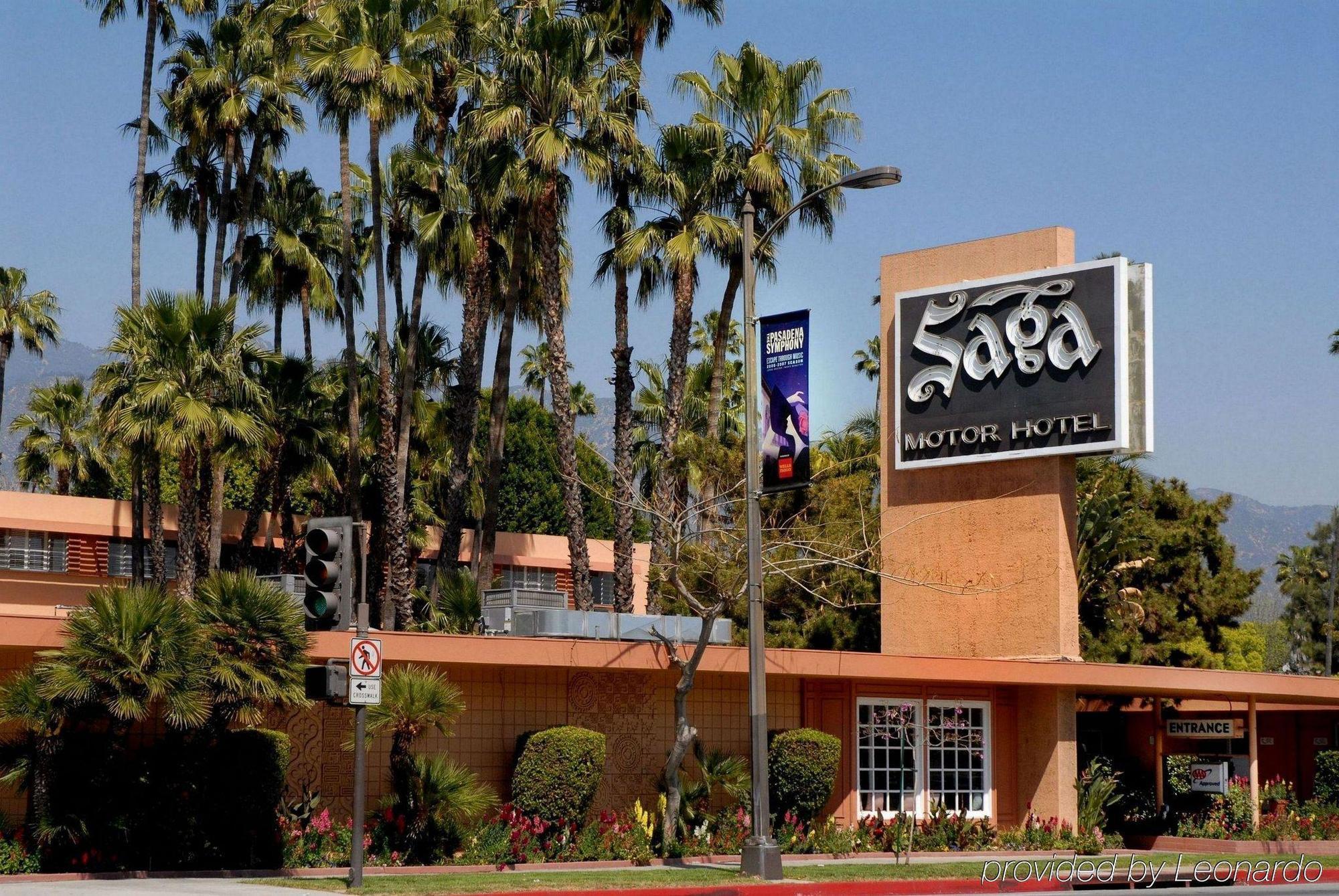 Saga Motor Hotel Pasadena Exterior photo